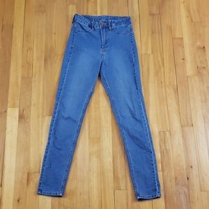 H&M Ankle Skinny High Waist Blue Jeans
